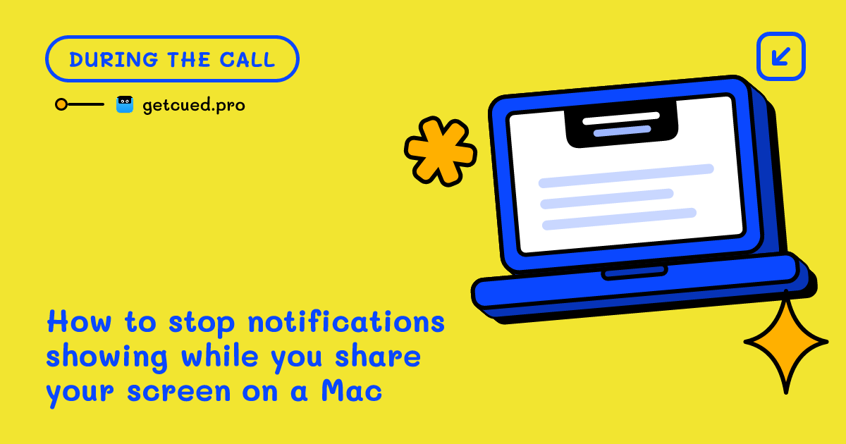 Cover: How to stop notifications showing while you share your screen on a Mac